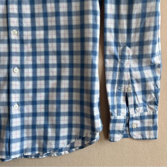 Bonobos NEW Tailored Fit Rooney Plaid Washed Button Down Shirt Size M - Picture 8 of 14